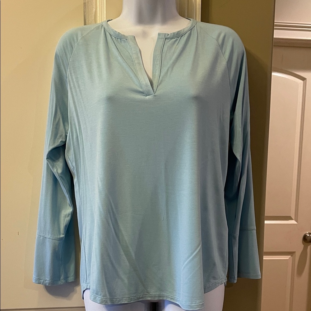 Dear John Sky Blue 3/4 Long Sleeve Top